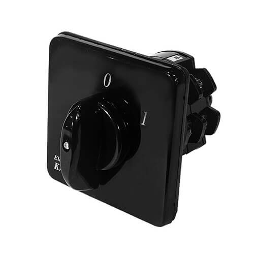 کلید گردان سه فاز یکطرفه 50 آمپر الکترو کهربا کلید گردان سه فاز یکطرفه 50 آمپر الکترو کهربا