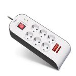 محافظ صوتی تصویری 6 خانه ارت دار دیجیتال پارت الکتریک NEW