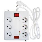 محافظ برق صوتی تصویری 6 خانه دیجیتال پارت الکتریک - Image 2