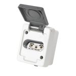 پریز روکار سه فاز بارانی پارت الکتریک مدل برکه