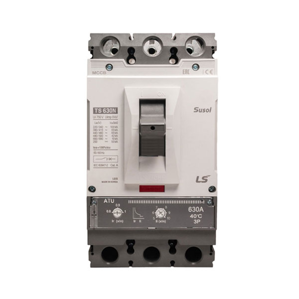 کلید اتوماتیک کامپکت قابل تنظیم 800 آمپر LS مدل TS160N کلید اتوماتیک کامپکت قابل تنظیم 800 آمپر LS مدل TS160N