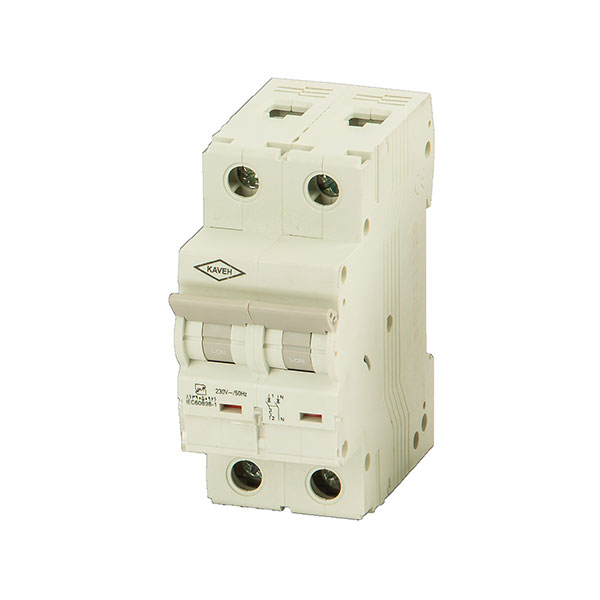 فیوز مینیاتوری تکفاز و نول 40 آمپر الکترو کاوه فیوز مینیاتوری تکفاز و نول 40 آمپر الکترو کاوه