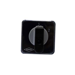 کلید گردان یک پل دو حالته بدون صفر الکترو کاوه 25CM12