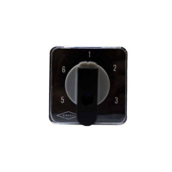 کلید گردان یک پل شش حالته بدون صفر الکترو کاوه 25CM16 کلید گردان یک پل شش حالته بدون صفر الکترو کاوه 25CM16