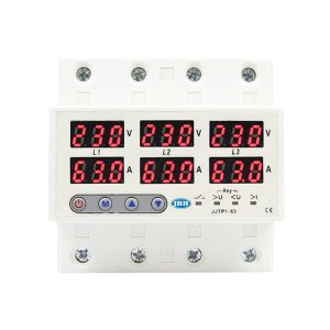محافظ ولتاژ جریان سه فاز 63 آمپر JBH