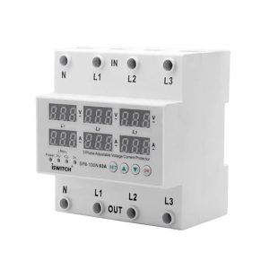 محافظ ولتاژ جریان سه فاز 63 آمپر آی سوییچ