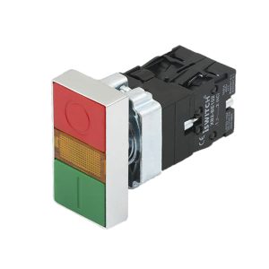 شاسی استارت استپ دوبل چراغدار آی سوییچ مدل XB2-BW8485