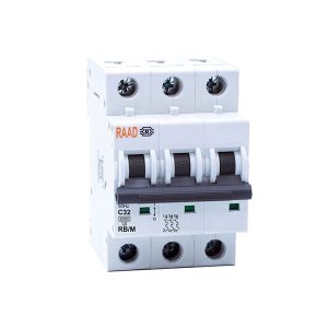 کلید مینیاتوری سه پل 32 آمپر تیپ C رعد