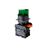 کلید سلکتوری یکطرفه ثابت چراغدار رعد