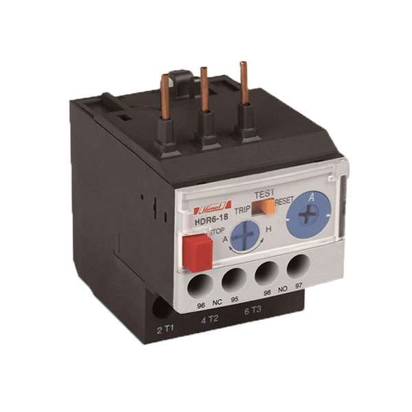 بی متال کنتاکتور 4 تا 6 آمپر هیمل HDR6-18 بی متال کنتاکتور 4 تا 6 آمپر هیمل HDR6-18