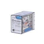 رله شیشه ای چهار کنتاکت 7 آمپر 24VDC فیندر