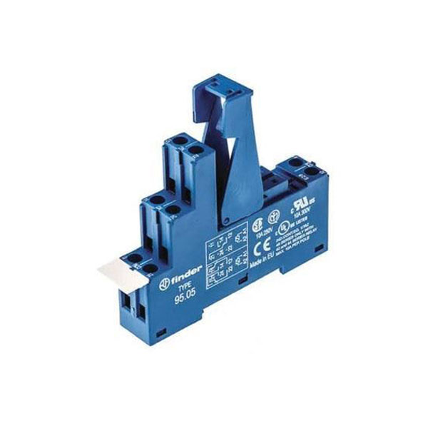 سوکت 8 پایه مناسب رله های سری 40 فیندر مدل SMA9505 سوکت 8 پایه مناسب رله های سری 40 فیندر مدل SMA9505