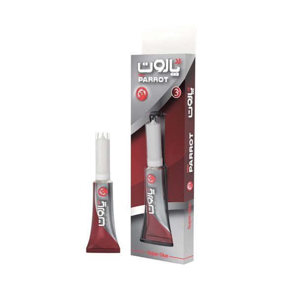 چسب قطره ای 3 گرمی پاروت Parrot چسب قطره ای 3 گرمی پاروت Parrot