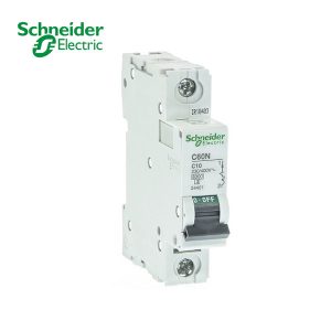 کلید مینیاتوری تک پل 10 آمپر (6KA) اشنایدر