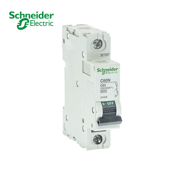 کلید مینیاتوری تک پل 63 آمپر (6KA) اشنایدر کلید مینیاتوری تک پل 63 آمپر (6KA) اشنایدر