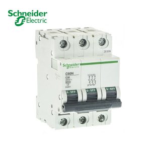 کلید مینیاتوری سه پل 20 آمپر (6KA) اشنایدر