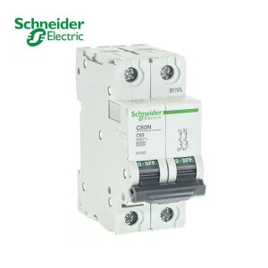 کلید مینیاتوری دو پل 63 آمپر (6KA) اشنایدر
