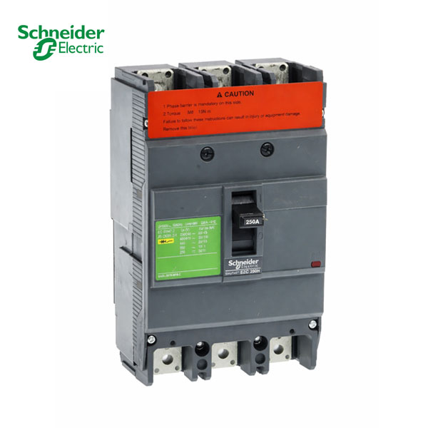 کلید اتوماتیک سه پل فیکس 225 آمپر اشنایدر EZC250H3225 کلید اتوماتیک سه پل فیکس 225 آمپر اشنایدر EZC250H3225