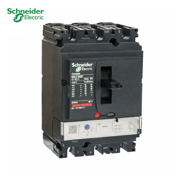 کلید اتوماتیک سه پل قابل تنظیم 125 آمپر اشنایدر LV430631 کلید اتوماتیک سه پل قابل تنظیم 125 آمپر اشنایدر LV430631