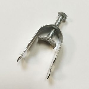 بست چنگالی (چنگکی) گالوانیزه سایز 25-18 میلیمتر