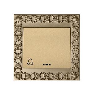 کلید شاسی زنگ آسیا الکتریک مدل الماس لوکس