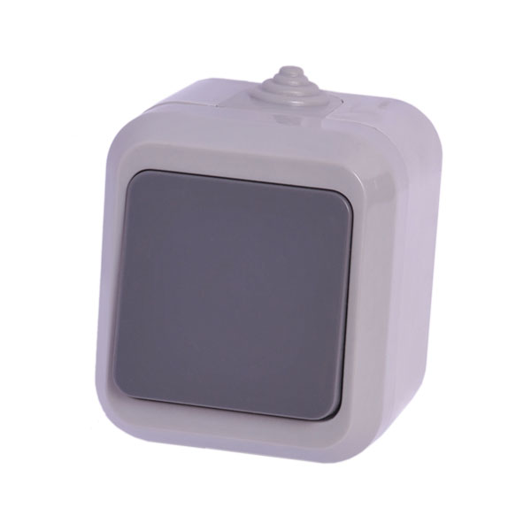 کلید تبدیل بارانی روکار دلند IP44 کلید تبدیل بارانی روکار دلند IP44