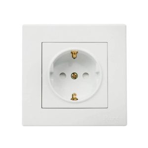 پریز برق ارت دار پارت الکتریک مدل تابش کد 5155