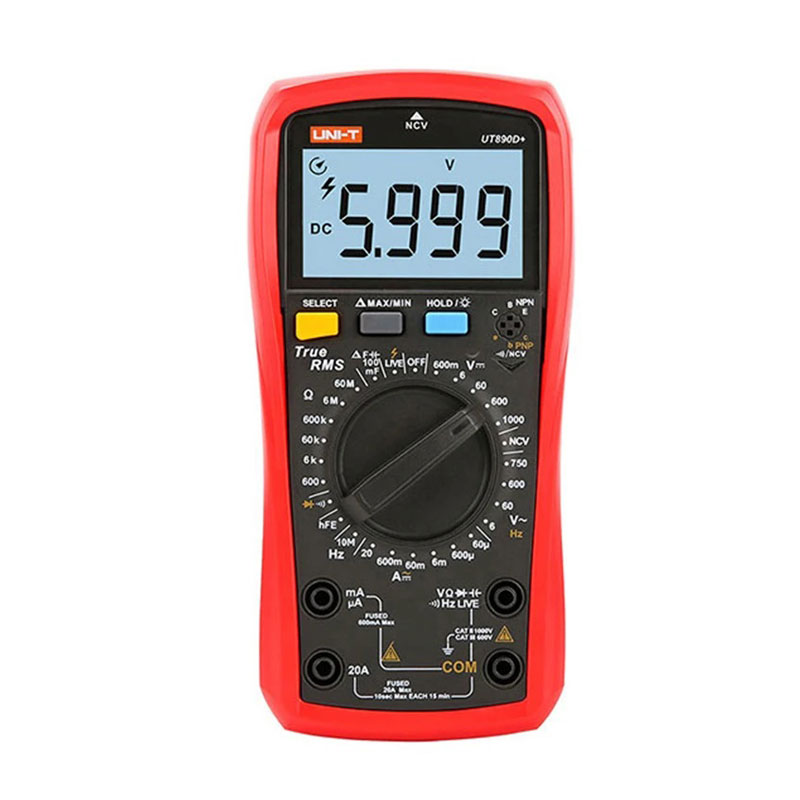 مولتی متر دیجیتال یونیتی مدل UT890D Plus مولتی متر دیجیتال یونیتی مدل UT890D Plus