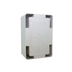 تابلو برق پلاستیکی سایز 15*35*25 درب شفاف World Plast - تصویر 3